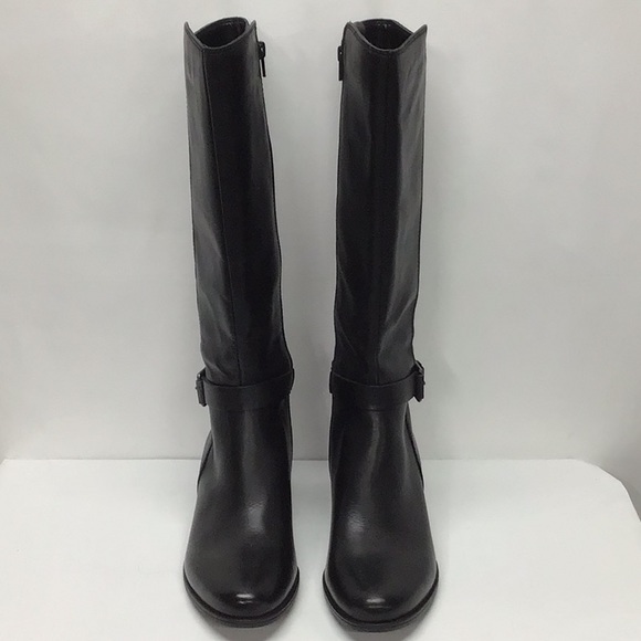 Naturalizer KALONA - NWOT black leather tall boots size 9M - Picture 2 of 8
